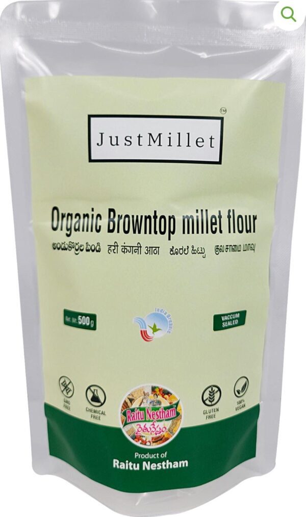 BROWNTOP MILLET FLOUR 500 GM