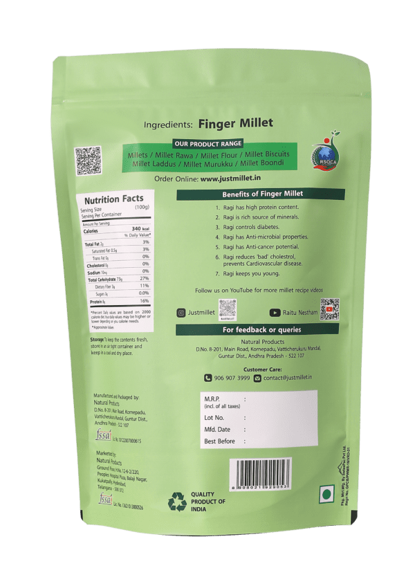 FINGER MILLET 1 KG - Image 2