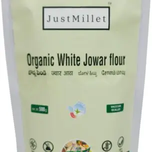 WHITE JOWAR MILLET FLOUR 500 GM