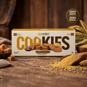 FOXTAIL MILLET PALM JAGGERY COOKIES -100G